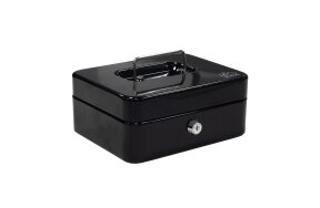 ΜΕΤΑΛΛΙΚΟ ΚΟΥΤΙ ΤΑΜΕΙΟΥ 20cm ΜΑΥΡΟ